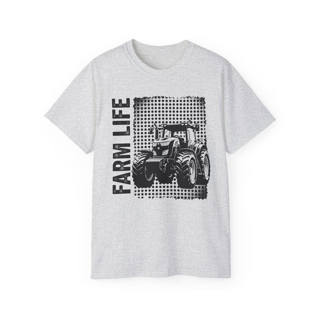 Farm Life T-Shirt, Tractor Farmer Tee, Gift for Men and Women, Country Living