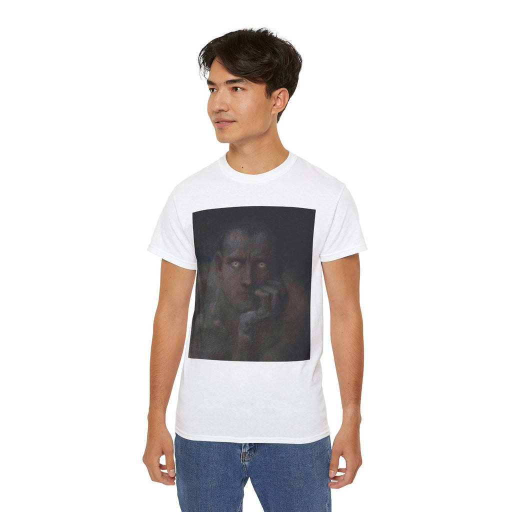 Lucifer T-Shirt | Von Stuck Painting, Dark Moody Art, Surreal Design