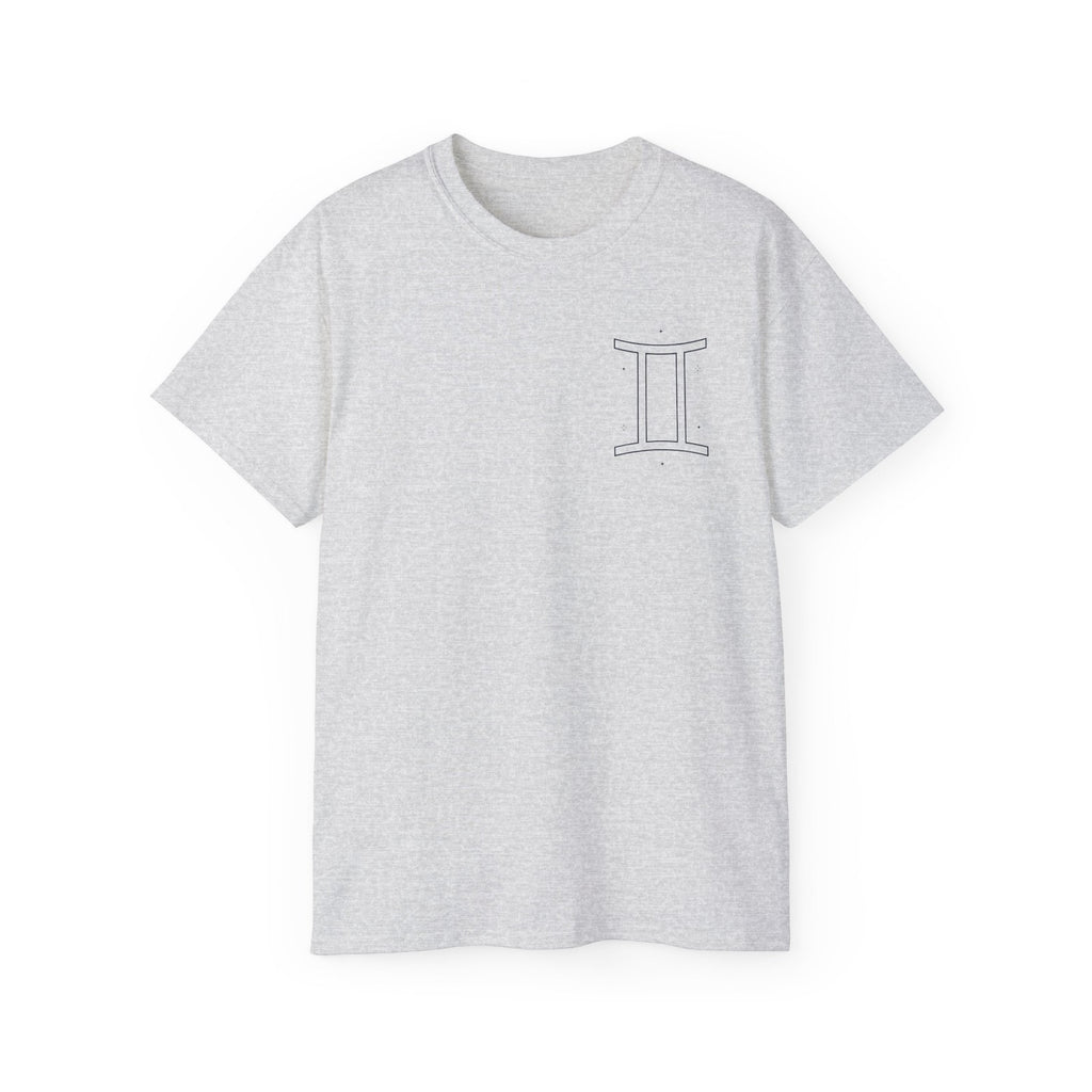 Gemini Zodiac Energy T-Shirt - Star Sign Graphic Tee - Astrology Gift