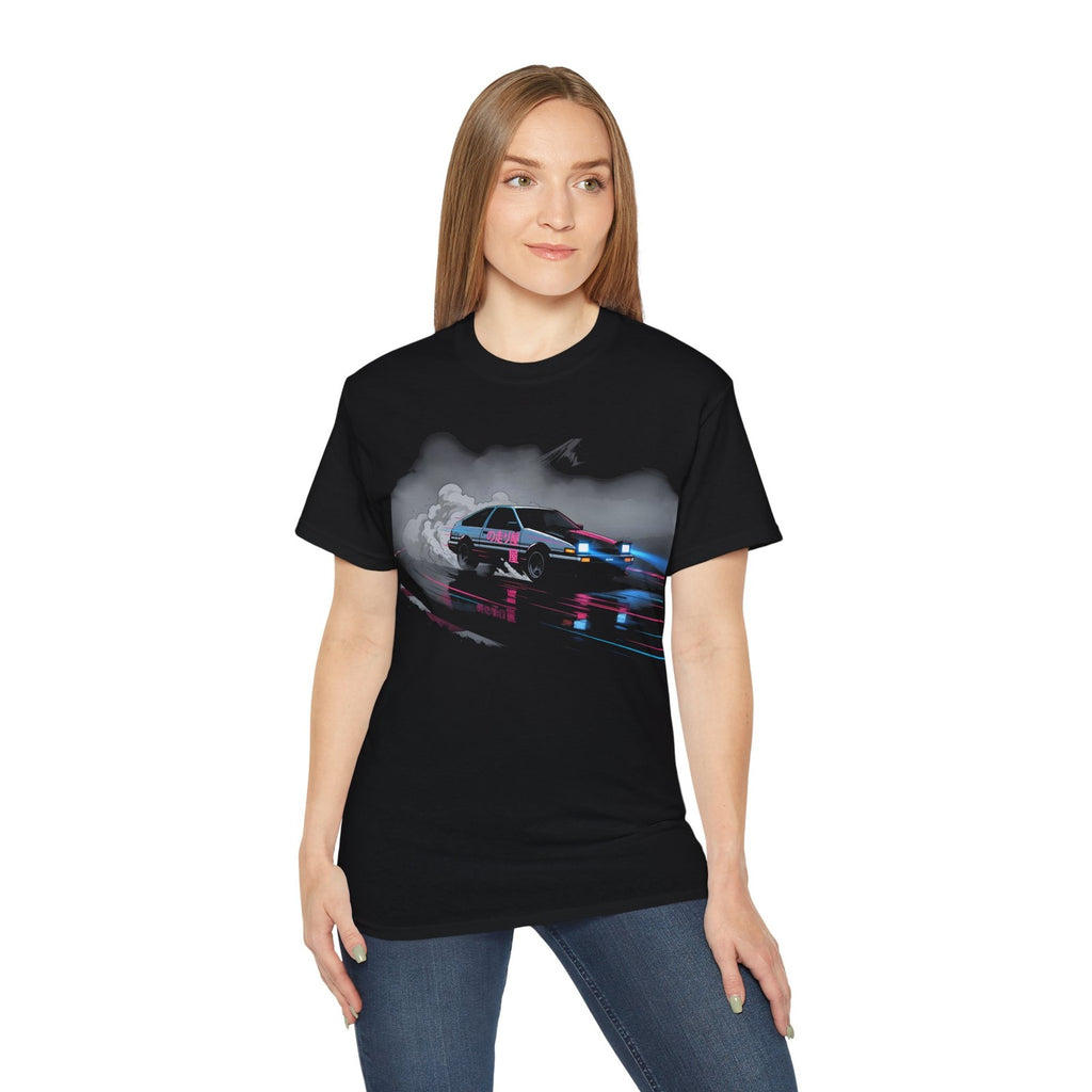 AE86 Drift T-Shirt, JDM Car Tee, Gift for Men and Women, Toyota Trueno Street Racing