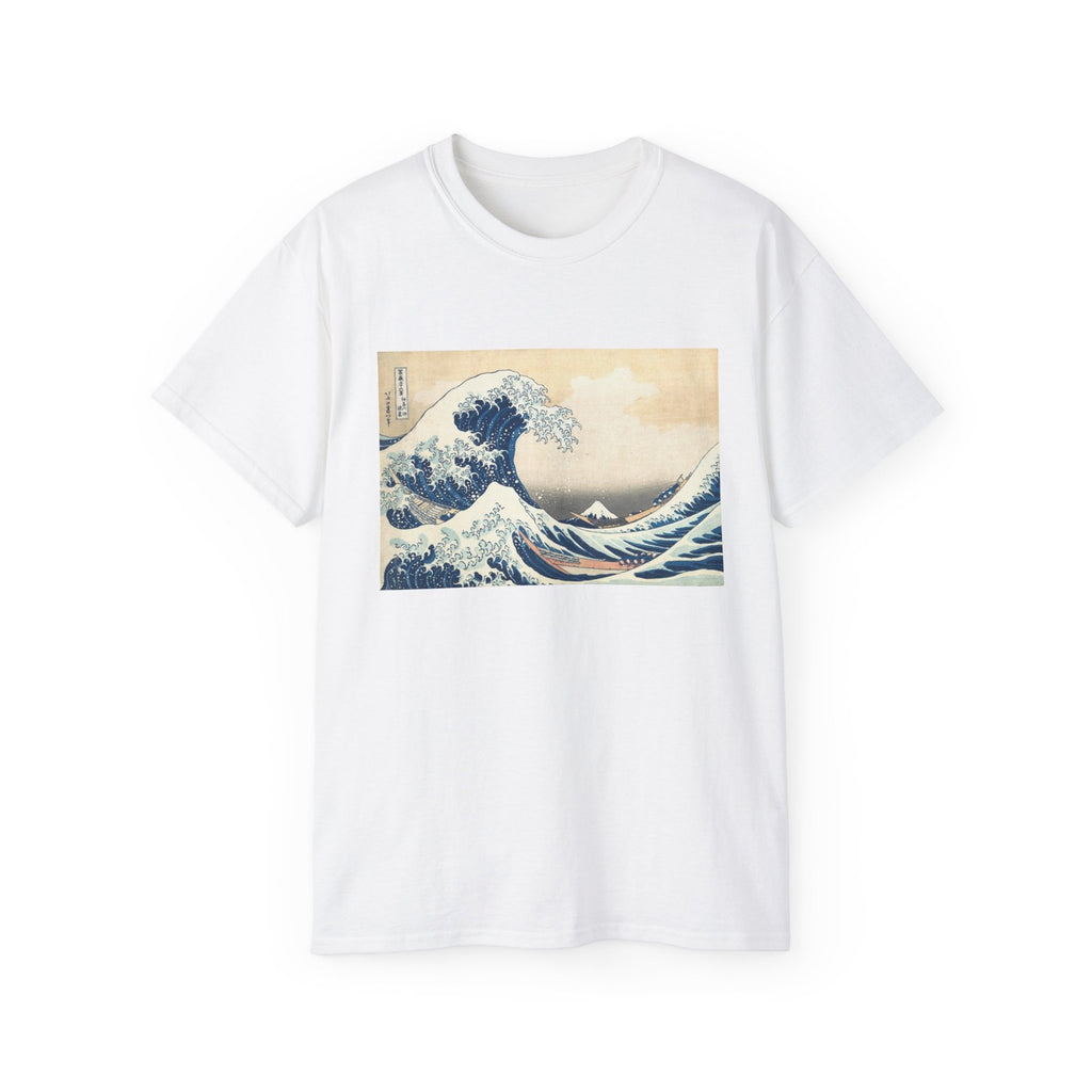 Great Wave off Kanagawa T-Shirt | Hokusai Wave Art Print Tee