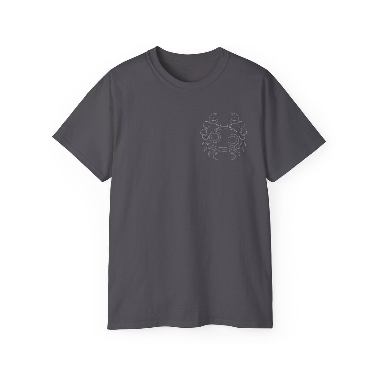 Cancer Zodiac Graphic Tee - Emotionally Buff Design - Astrology Gift Shirt