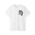 Virgo Zodiac Energy T-Shirt - Bold Graphic Virgo Glyph Tee - Astrology Gift