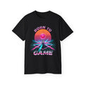 Born to Game Joystick Tee, Retro 80s, Funny Gamer T-Shirt, Gaming Lovers