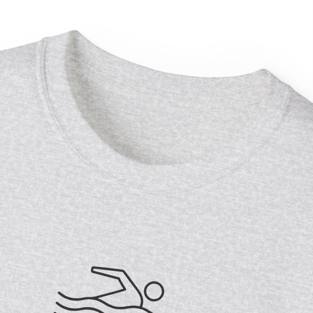Swim Bike Run Triathlon Tee | Athletic Triathlon Training Shirt