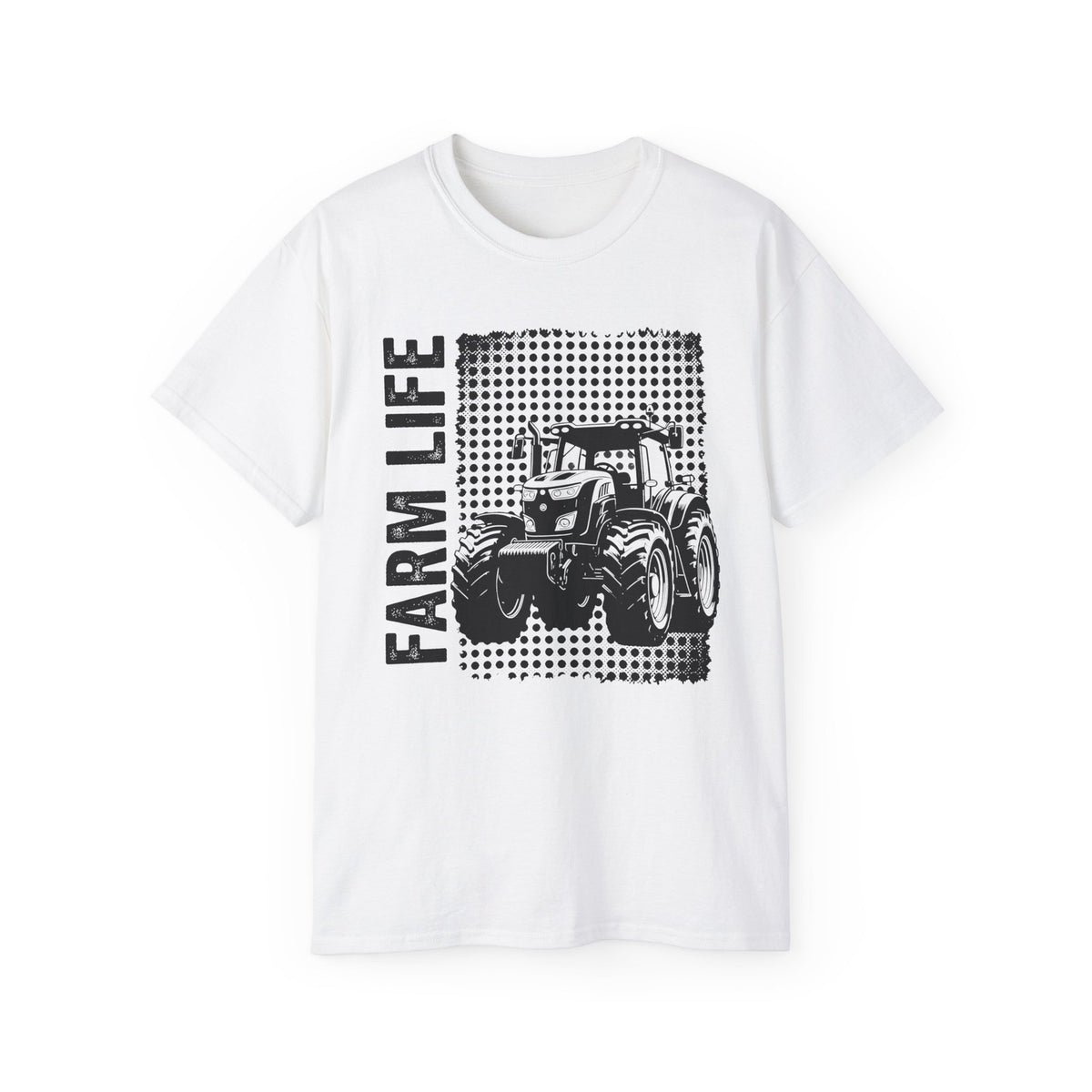 Farm Life T-Shirt, Tractor Farmer Tee, Gift for Men and Women, Country Living