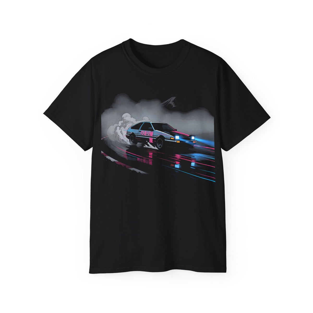 AE86 Drift T-Shirt, JDM Car Tee, Gift for Men and Women, Toyota Trueno Street Racing