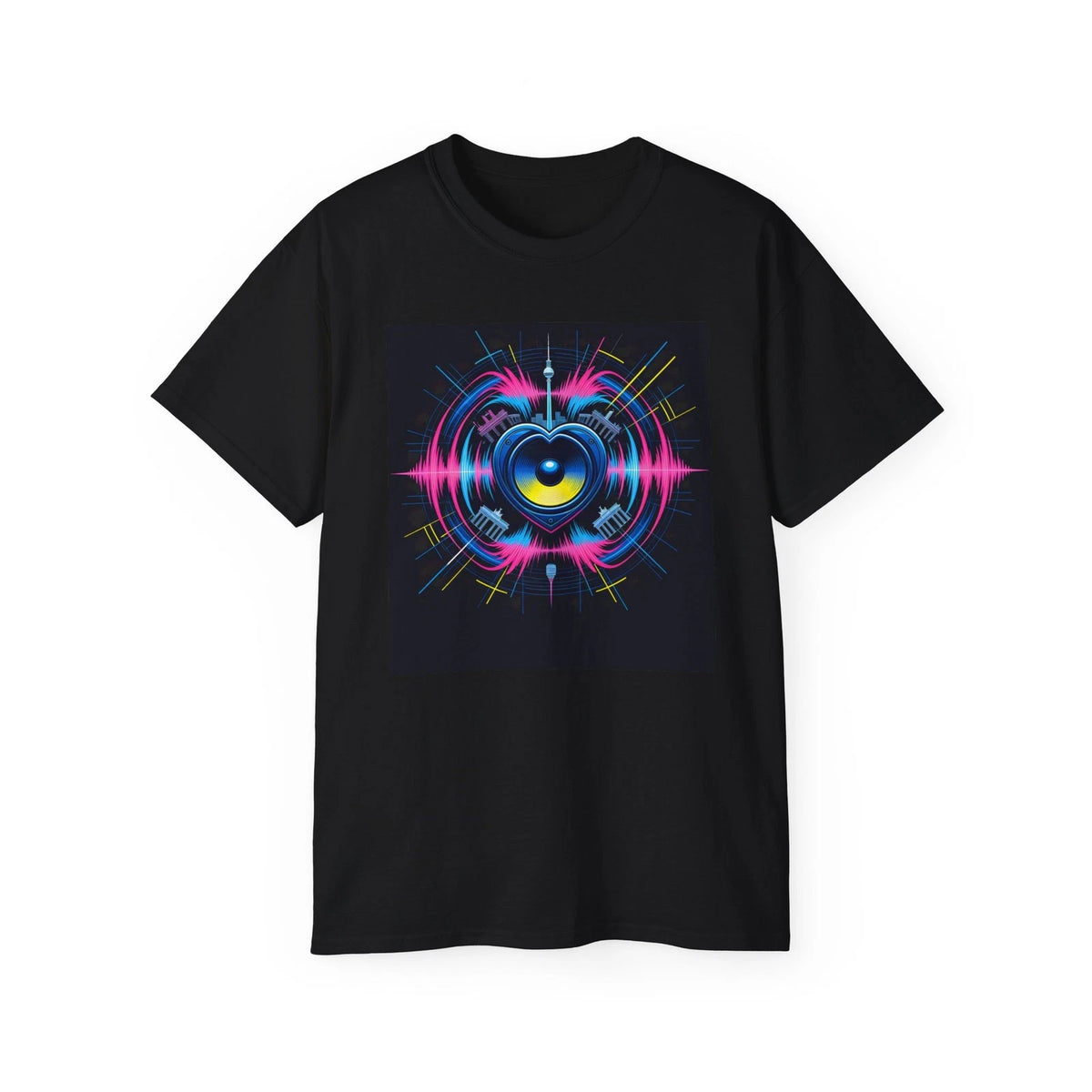Berlin Love Parade T-Shirt, Rave EDM Techno Festival Tee