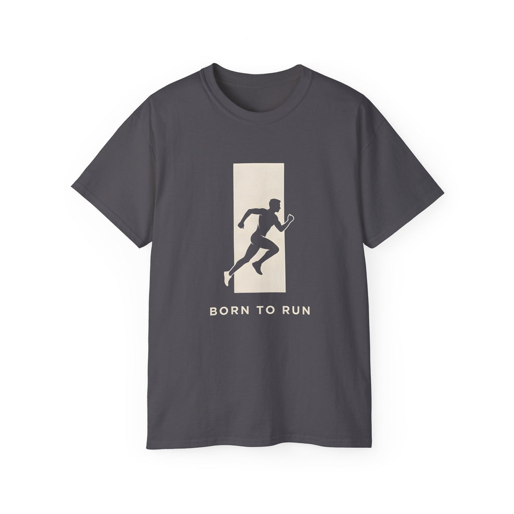 Born to Run T-Shirt, Runner Athlete Tee, Gift for Men and Fitness Lovers
