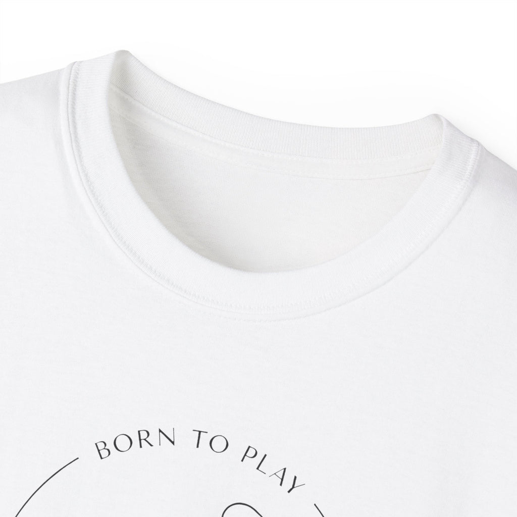 Premium Rugby T-Shirt, Born To Play Rugby Sports Graphic Tee