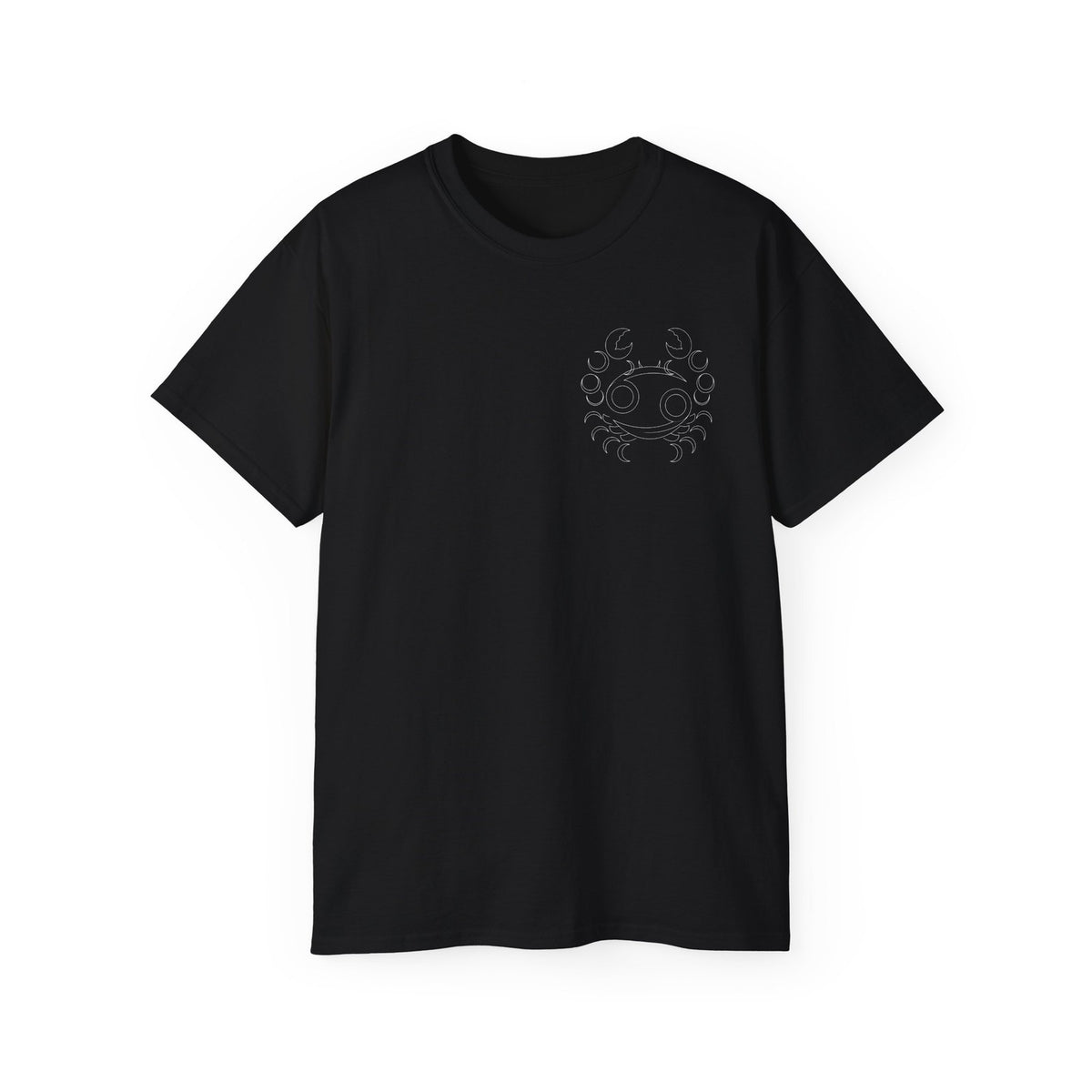Cancer Zodiac Graphic Tee - Emotionally Buff Design - Astrology Gift Shirt