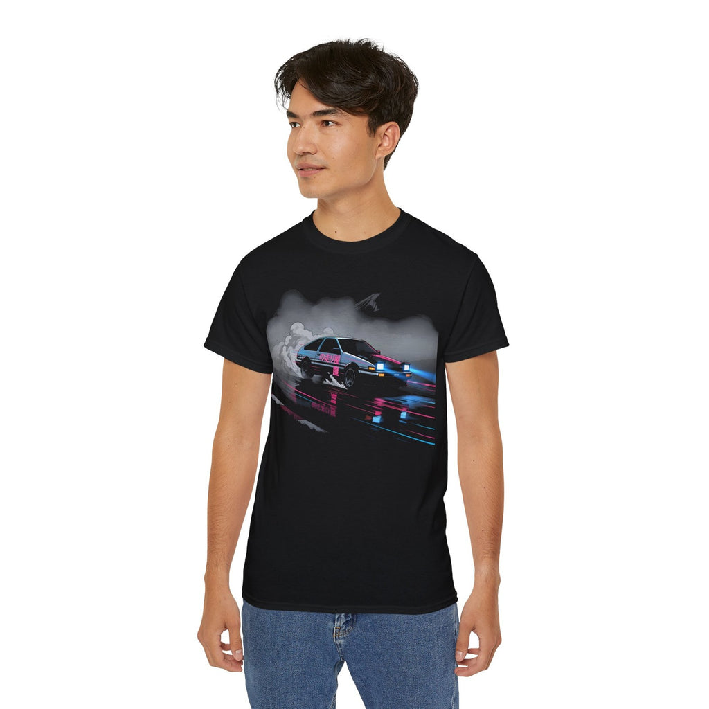 AE86 Drift T-Shirt, JDM Car Tee, Gift for Men and Women, Toyota Trueno Street Racing