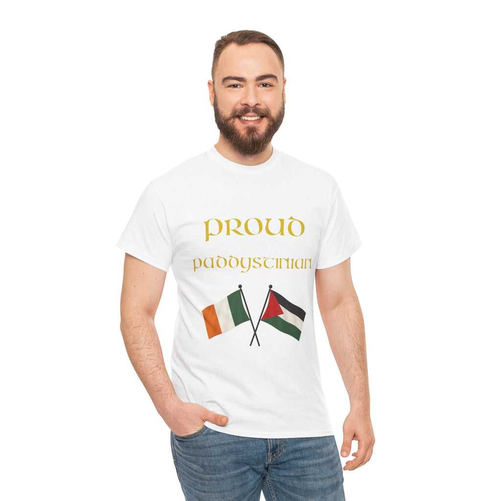 Proud Paddystinian T-Shirt, Ireland Palestine Unity Tee, St Patricks Day