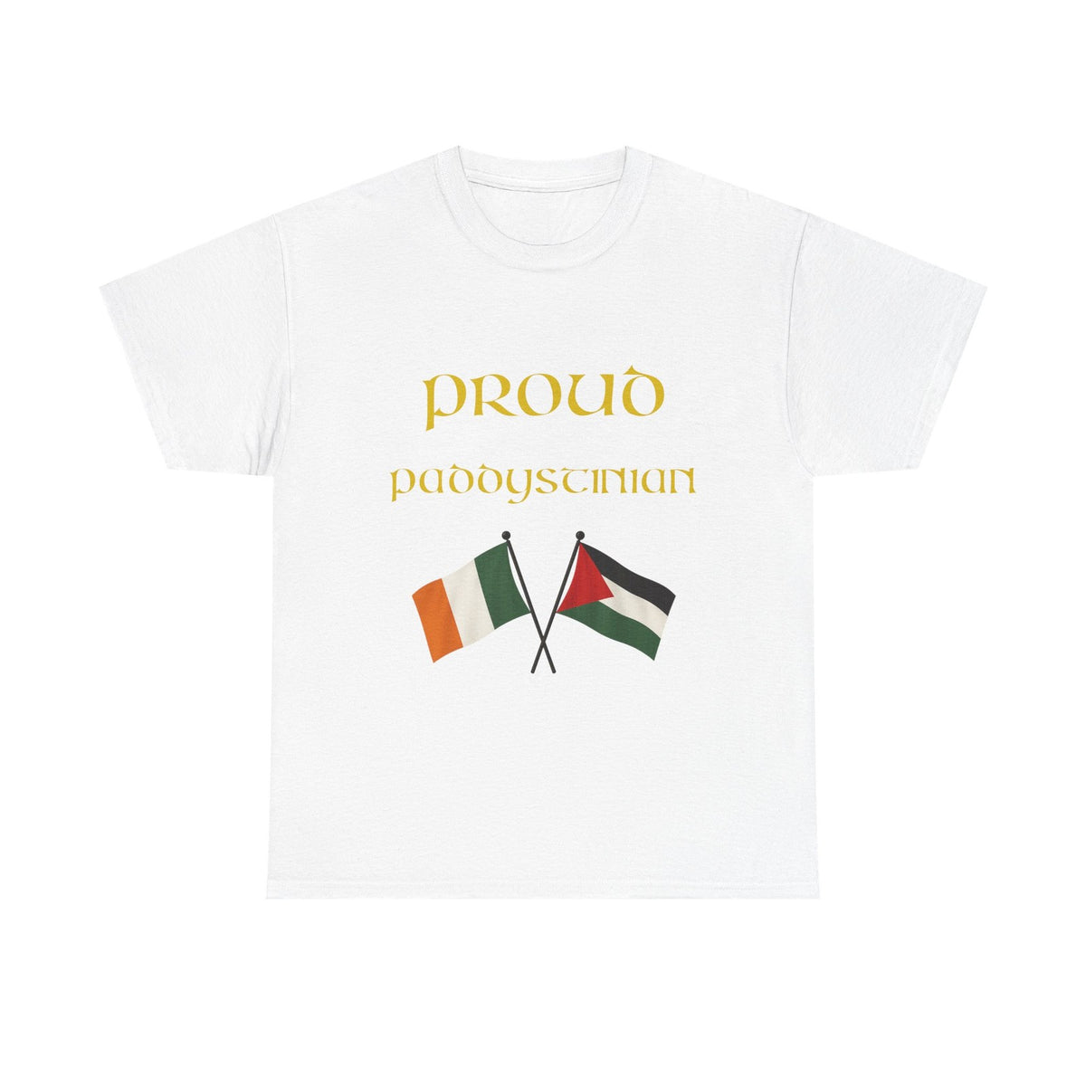 Proud Paddystinian T-Shirt, Ireland Palestine Unity Tee, St Patricks Day