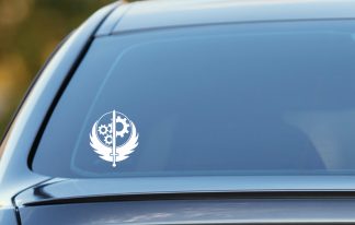 Brotherhood of Steel logo from Fallout decal