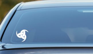 Triple Horns of Odin Viking Car sticker, Laptop decal