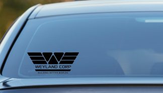 Weyland Corp Alien movie inspired sticker, car sticker, laptop decal