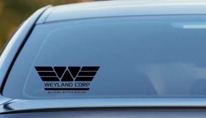 Weyland Corp Alien movie inspired sticker, car sticker, laptop decal
