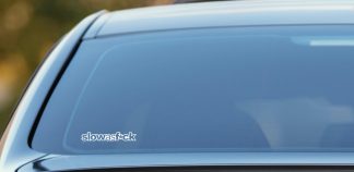 Slow As F*ck, slow as fuck car sticker for modified car, JDM, vinyl Decal