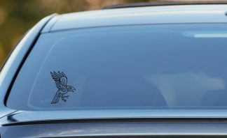 Odin's Raven Viking car sticker, vinyl decal