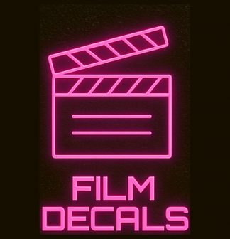 Film and Movie Inspired Stickers