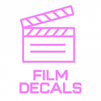Film and Movie Inspired Stickers
